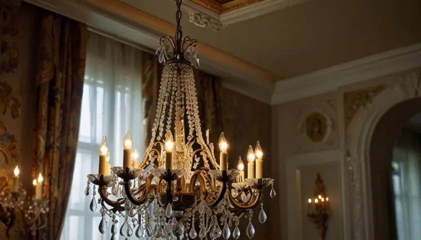 Szklany żyrandol - Elegancja w każdym detalu - możliwości stylowego oświetlenia