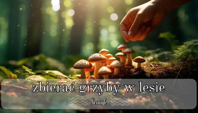 Sennik: co oznacza zbieranie grzybów w lesie - sekrety twojego snu