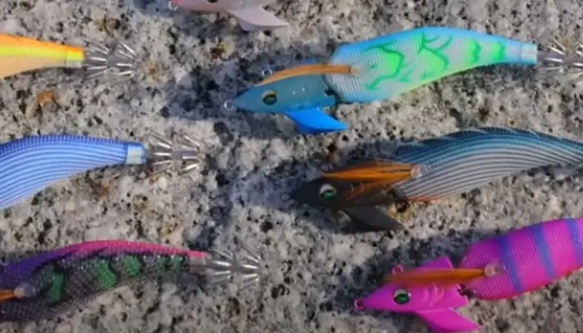 Los mejores señuelos para calamares: atrapa más con estos tips