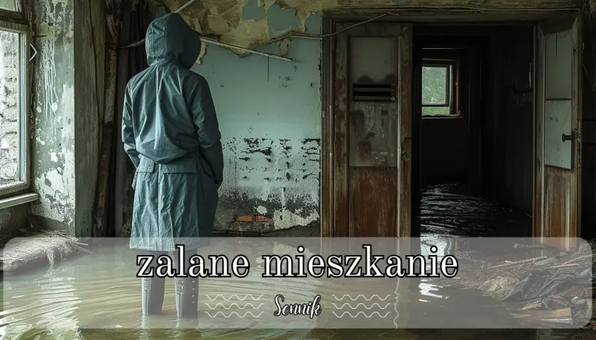 Sen o zalanym mieszkaniu i suficie: co oznacza według sennika ludowego