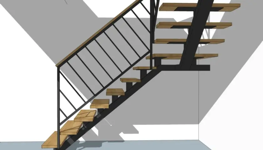 Schody metalowe ze spocznikiem: funkcjonalność i design w jednym