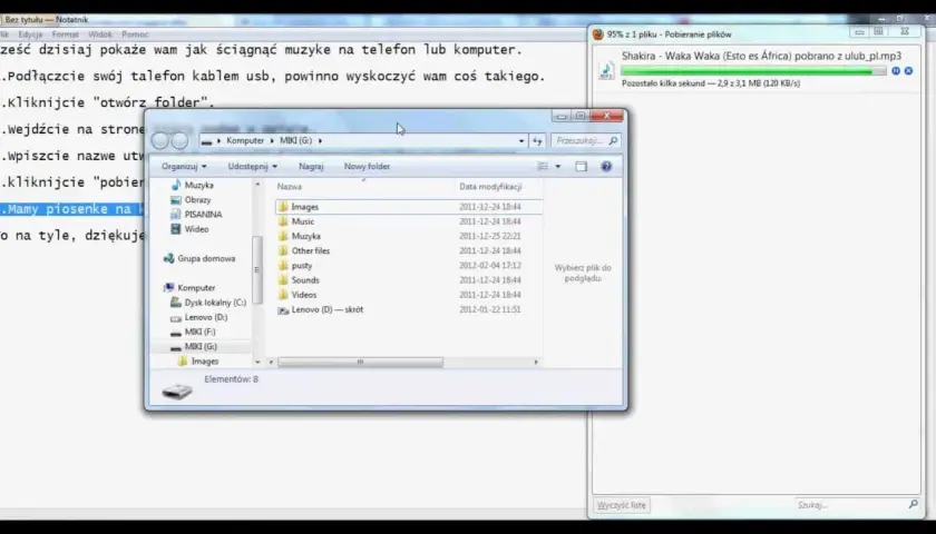 Jak pobrać muzykę na telefon przez USB - szybki i prosty sposób