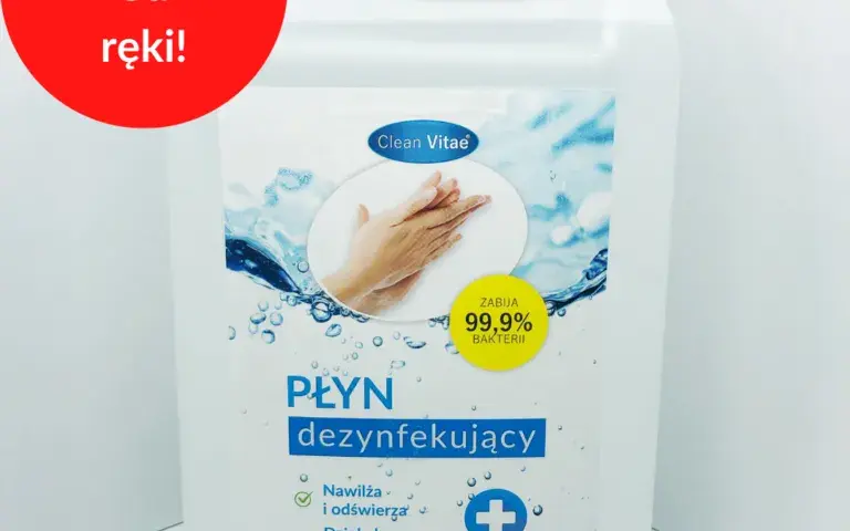 Płyn do dezynfekcji rąk jak w szpitalu – wybierz skuteczne rozwiązania