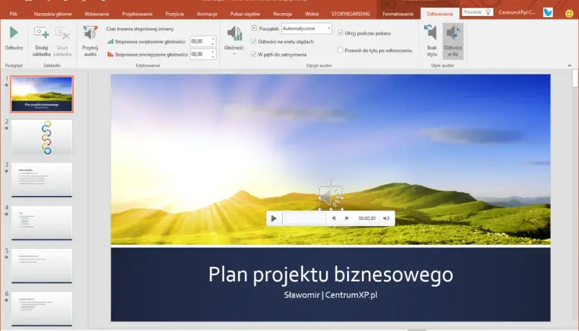 Jak łatwo dodać muzykę do prezentacji PowerPoint: 5 prostych kroków