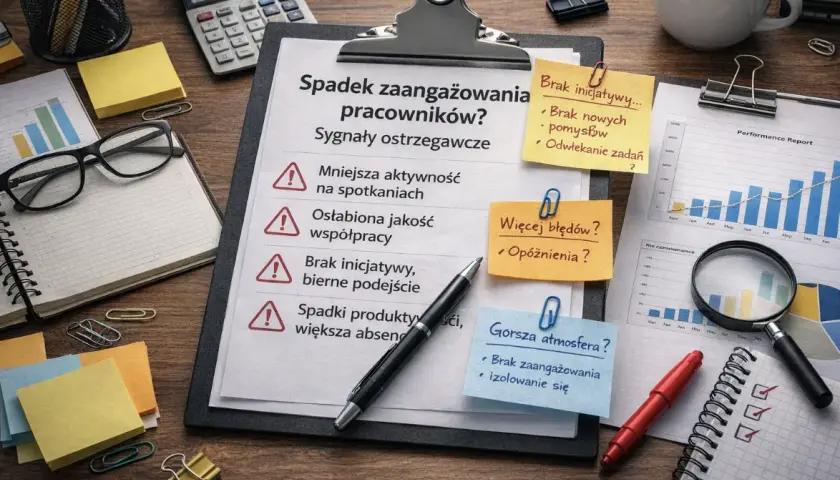 Jak rozpoznać spadek zaangażowania pracowników i jak na niego reagować?