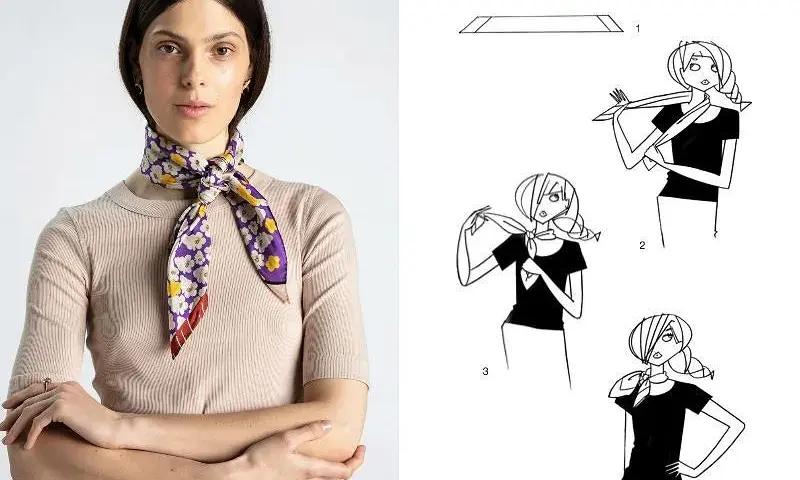 Jak wiązać apaszkę w stylu retro - tajniki efektownych stylizacji vintage
