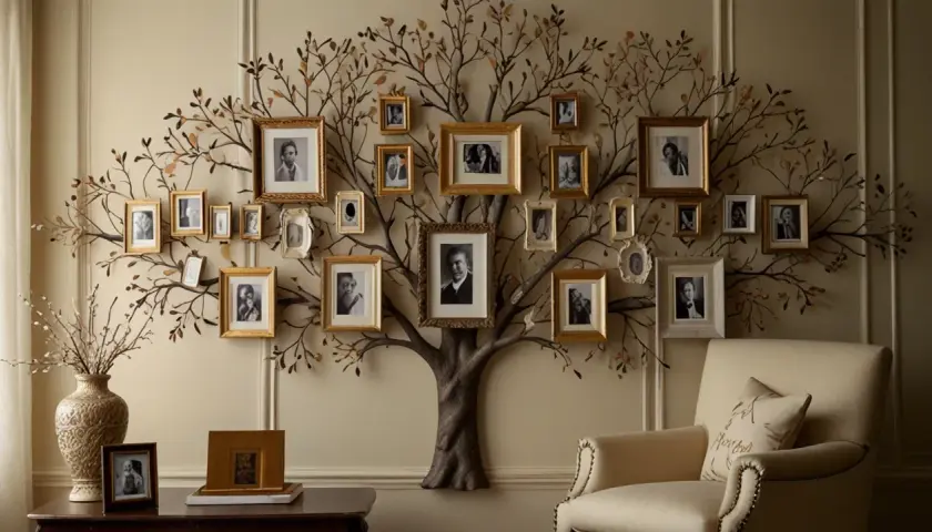 Rodzinna historia na ścianie? Drzewo genealogiczne na prezent