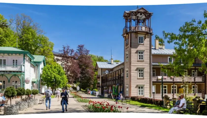 Gdzie leży Iwonicz-Zdrój? Odkryj jego lokalizację i atrakcje