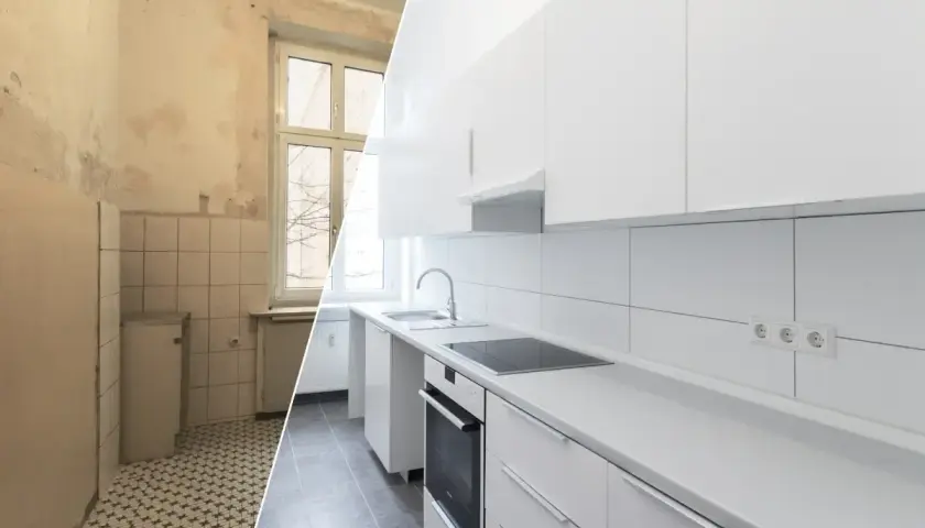 Ile kosztuje całkowity remont kuchni? Sprawdź, co wpływa na cenę