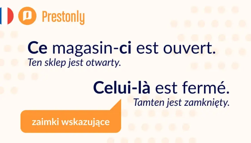 Zaimki przymiotne wskazujące francuski – klucz do skutecznej komunikacji