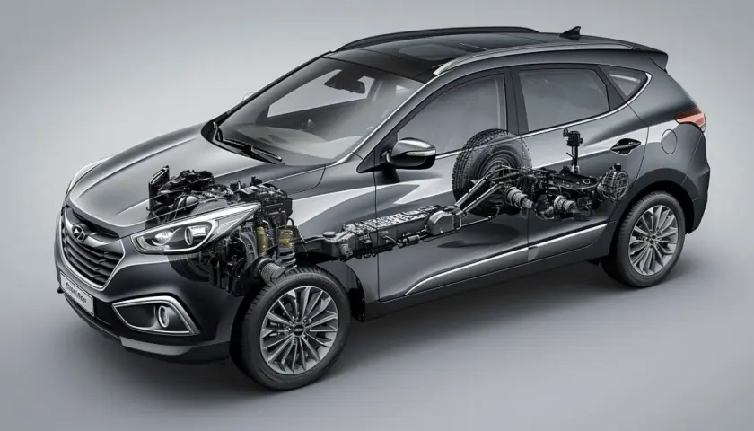 Hyundai ix35 - opinie o dieslach 1.7 i 2.0 CRDi oraz czasie rozrządu