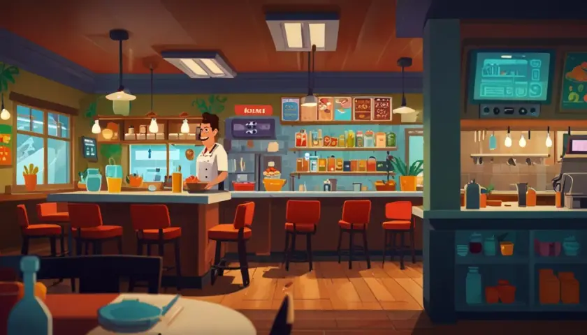  Graj w gry o prowadzeniu restauracji - symulatory obsługi klientów