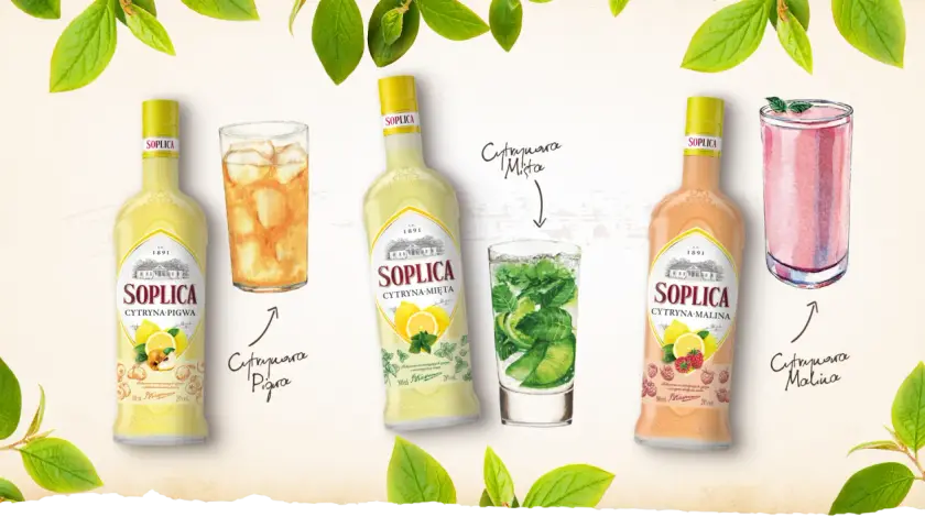 Jak przygotować pyszny drink z soplicą cytryna malina, który zaskoczy gości