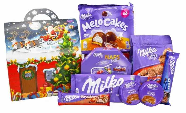Słodycze świąteczne Milka 2025: pełen przegląd produktów na prezent