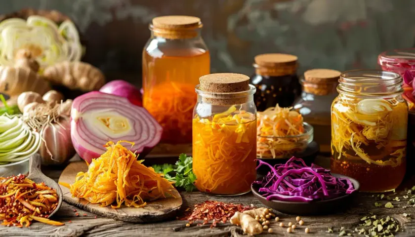Fermentacja w domu: Proste przepisy na kimchi, kombuchę i więcej