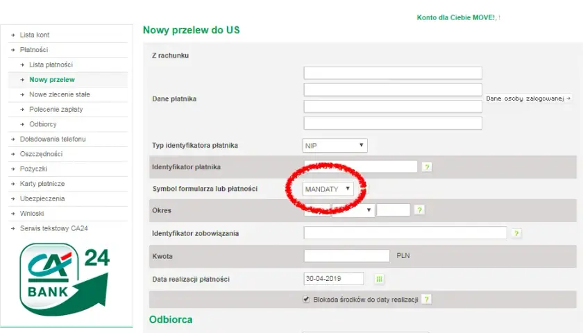 Co to jest symbol formularza lub płatności i jak uniknąć błędów?