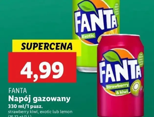 Gdzie kupić Fanta Exotic? Sprawdź najlepsze oferty i ceny