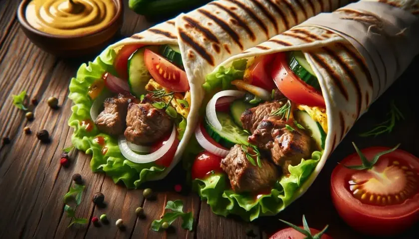 Ile kalorii ma średni kebab? Zaskakujące różnice w składnikach
