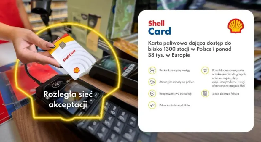 Karta paliwowa Shell Card to wygodne rozwiązanie do płatności na stacjach Shell. Daje dostęp do szerokiej sieci akceptacji i atrakcyjnych rabatów.