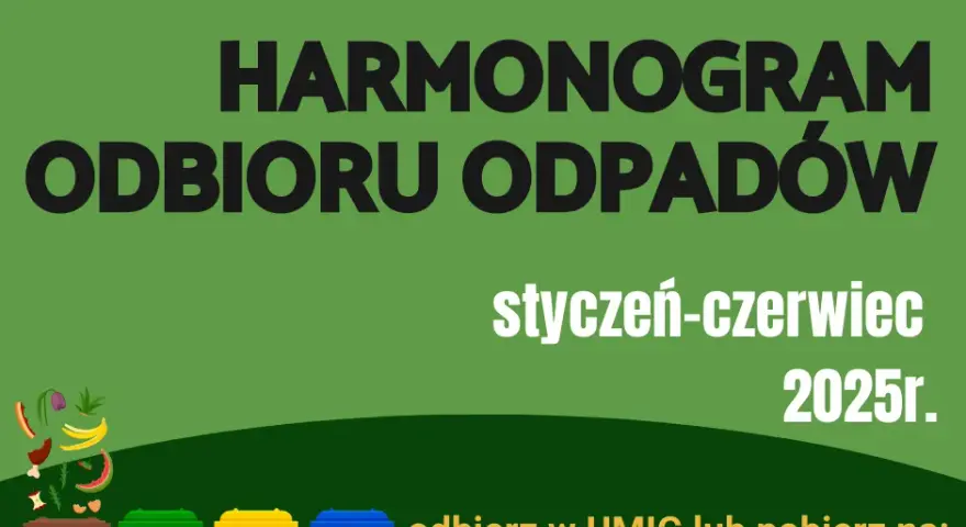 Kiedy śmieci? Sprawdź harmonogram odbioru odpadów w swojej gminie