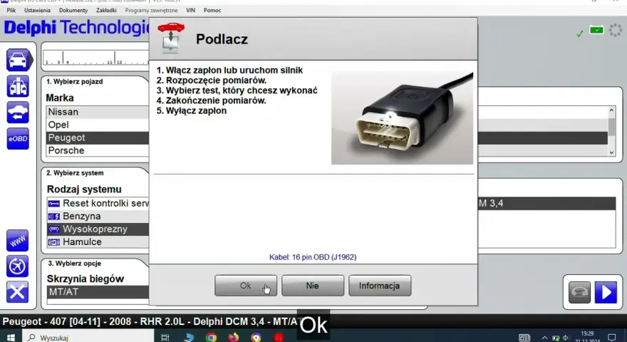 Wymuszone wypalanie DPF Delphi: Jak uratować filtr krok po kroku?
