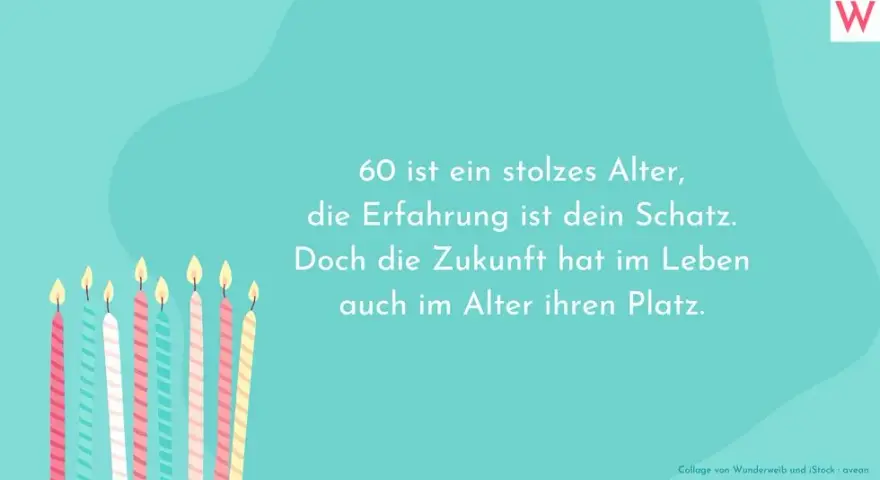 Die besten Zitate zum 60. Geburtstag: Perfekte Worte finden