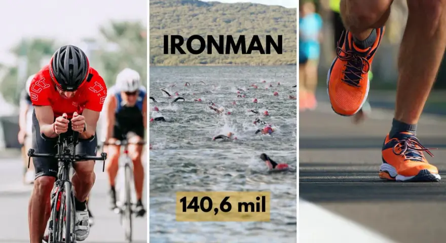Kolarz, pływacy i biegacz – to etapy wyścigu, który nazywa się Ironman. 140,6 mil to dystans tej morderczej konkurencji.