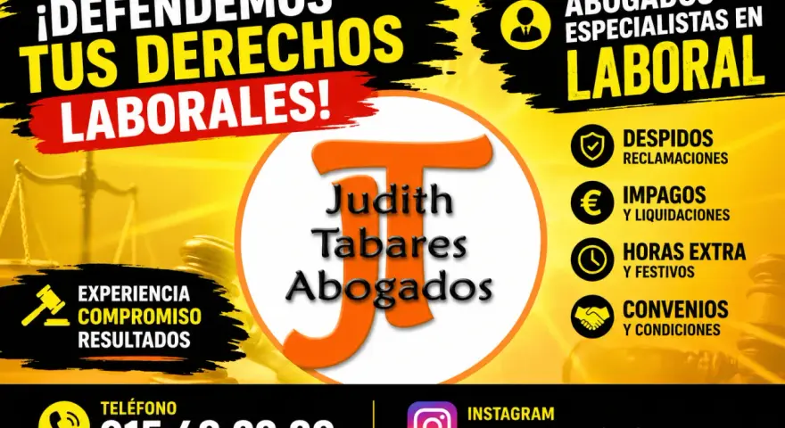 ¡Defendemos tus derechos laborales! Abogados especialistas en despidos, impagos, horas extra y festivos. ¡Tus días festivos se pagan!