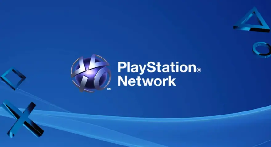 PlayStation Network logo z ikonami przycisków PS4. Twój identyfikator internetowy ps4 czeka!
