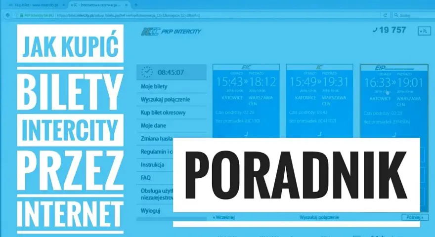 Jak kupić bilet miesięczny PKP przez internet bez zbędnych problemów