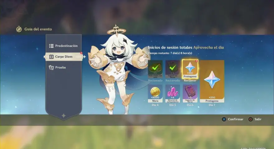 Paimon te anima a canjear códigos Genshin para obtener protogemas y otros tesoros. ¡No te pierdas las recompensas diarias!