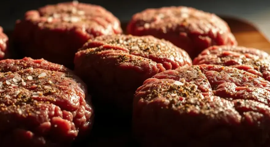 Jak doprawić mięso na burgery? Klucz do soczystości i smaku