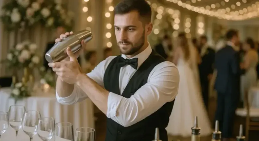 Ile kosztuje barman na wesele 2025? Ceny, pakiety i budżet