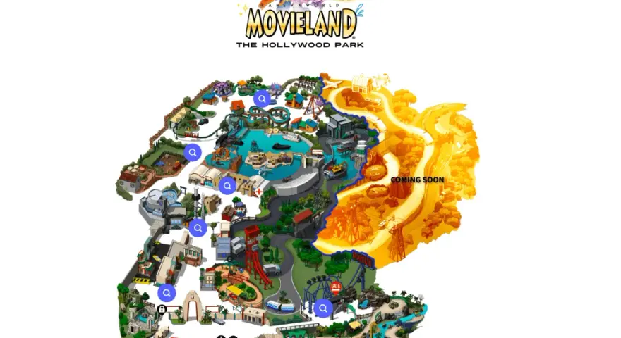 Mappa Movieland: Guida essenziale per pianificare la tua visita