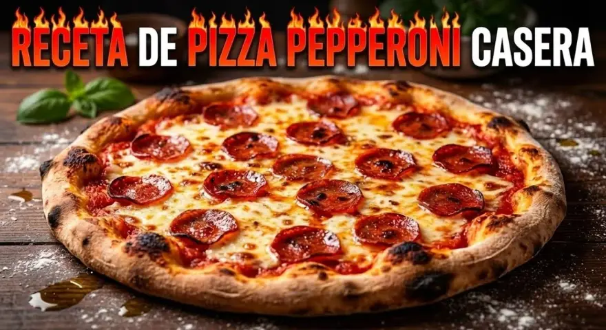 Tu pizza de pepperoni casera: Receta fácil y con trucos pro
