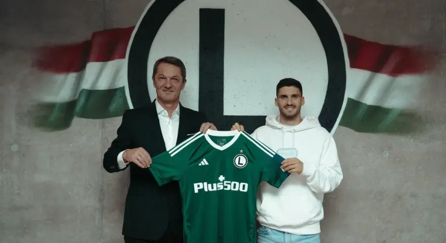 Prezentacja nowego zawodnika Legii Warszawa, który może być kolejnym rekord transferowy ekstraklasy.