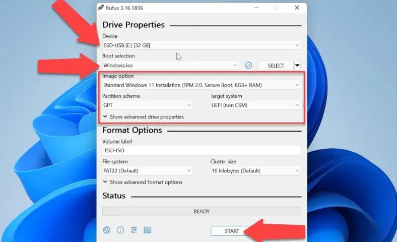 Rufus jak zrobić bootowalny pendrive i uniknąć problemów z instalacją