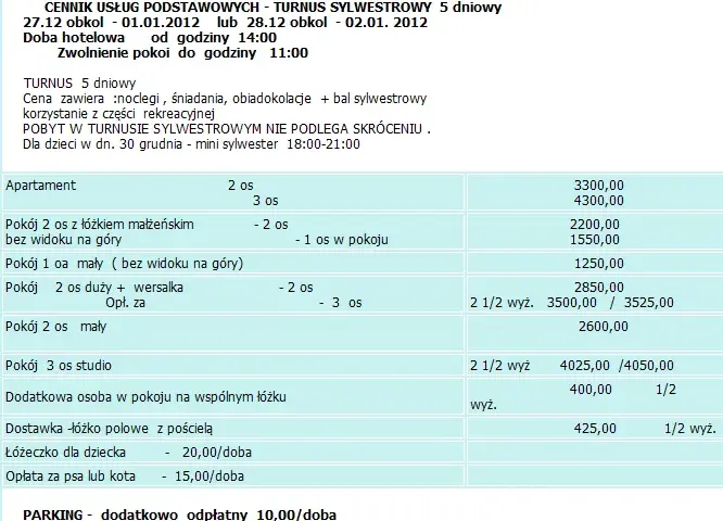 Cennik wyciągów w Bukowinie Tatrzańskiej – poznaj tajemnice cen i ofert