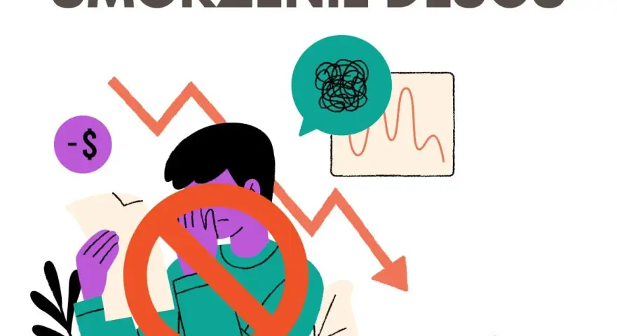 Ilustracja pokazuje osobę zmartwioną długami. Dowiedz się, jak napisać uzasadnienie wniosku o umorzenie, by odzyskać spokój.