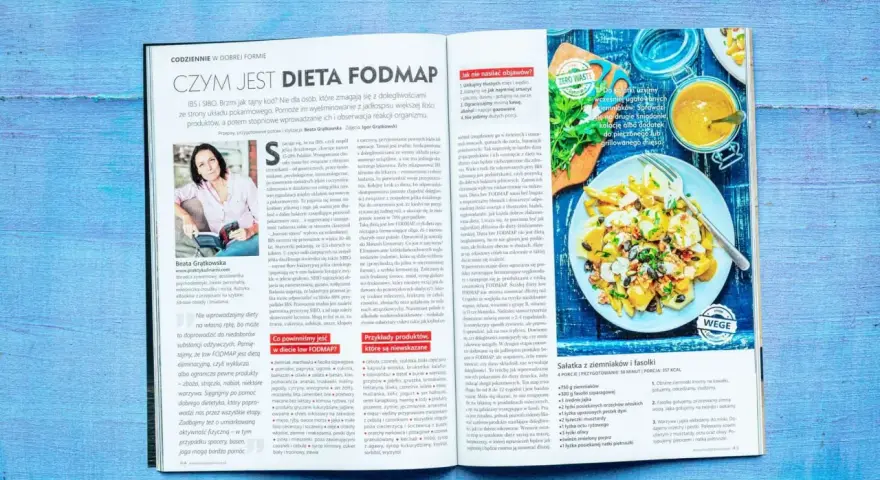 Dieta low FODMAP: co jeść? Ziemniaki, marchewka, fasolka szparagowa, pomidor, papryka, ogórek, cukinia, bakłażan, oliwki, sałata, banan, kiwi, pomarańcza, ananas, truskawki, maliny, jagody, cytryny, winogrona, ser żółty, mozzarella, feta, camembert, br...