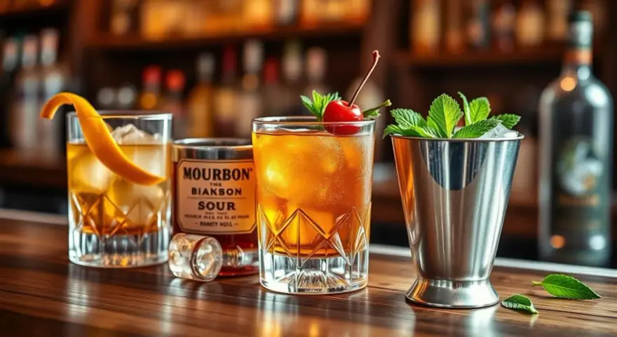 Drinki z burbonem: 4 klasyki i proste przepisy, które zrobisz w domu