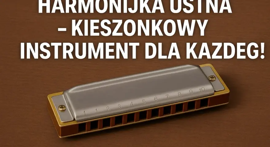 Harmonijka ustna, ten kieszonkowy instrument do grania ustami, jest idealny dla każdego, kto chce zacząć przygodę z muzyką.