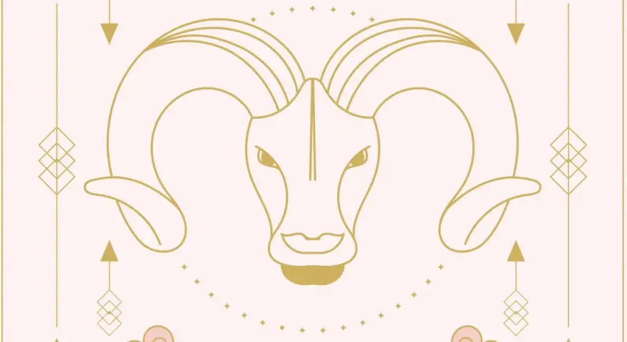 Złoty baran, znak zodiaku, symbolizuje energię i determinację. Jego data urodzenia to początek wiosny.