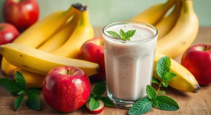 Koktajl Bananowo-Jabłkowy: Szybkie Przepisy i Wartości Odżywcze