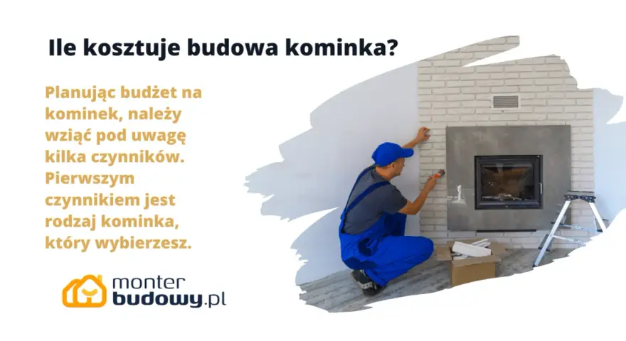 Budowa komina z cegły: ile kosztuje? Fachowiec montuje obudowę kominka, uwzględniając jego rodzaj.