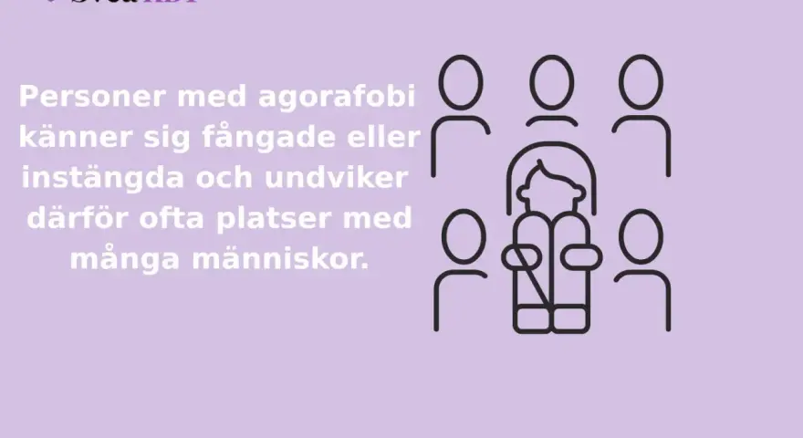 Personer med agorafobi känner sig fångade och undviker platser med många människor. Effektiv agorafobi behandling kan hjälpa.