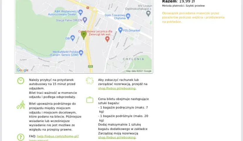 Flixbus Gdynia: Skąd odjeżdża? Dokładny adres i wskazówki