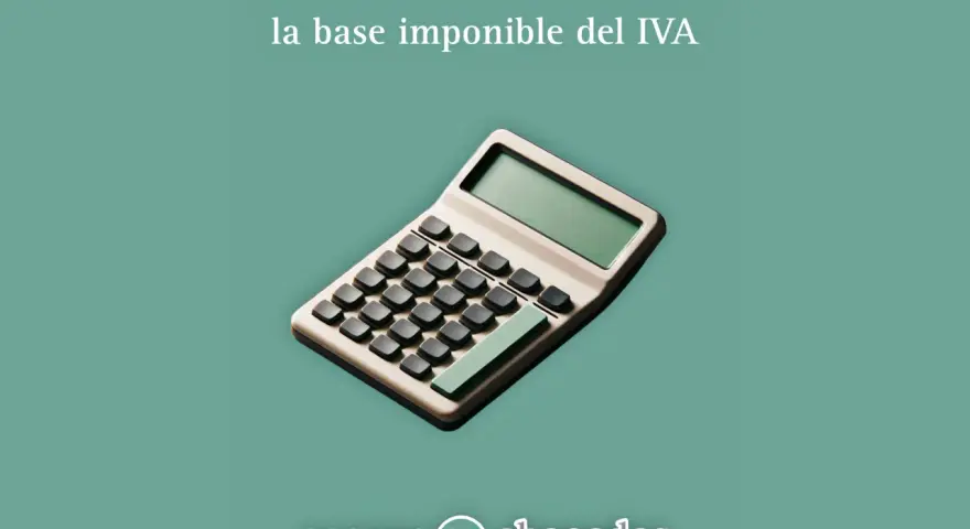 Calculadora para aprender como sacar el IVA y la base imponible.