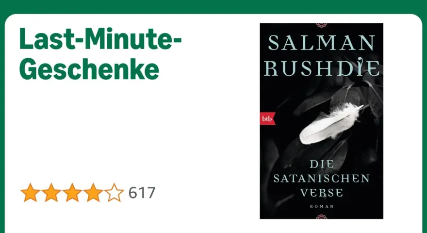 Salman Rushdie: Autor von "Die Satanischen Verse" Die Antwort