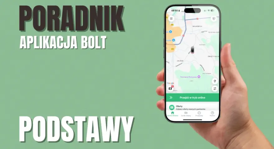 Poradnik podstawy aplikacji Bolt. Zobacz, jak zdobyć bolt bonusy dla kierowców i zwiększyć swoje zarobki.